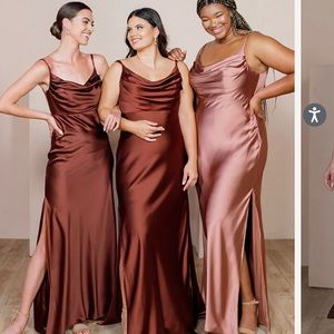 Revelry Skye Satin Dress